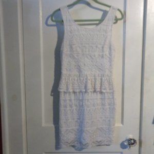*4/$20 American Eagle Lacey Peplum Dress